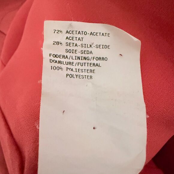 Armani Collezioni 2004 Silk Blend Strapless Mini Sheath Dress in Dusty Rose Pink - Picture 6 of 10